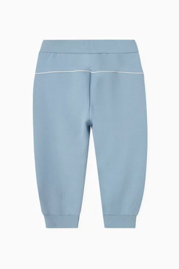 Logo Sweatpants in Jersey Piqué