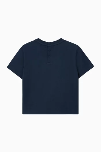 تي شيرت فانتازي برقع على شكل أغراض كرة بيسبول قطن