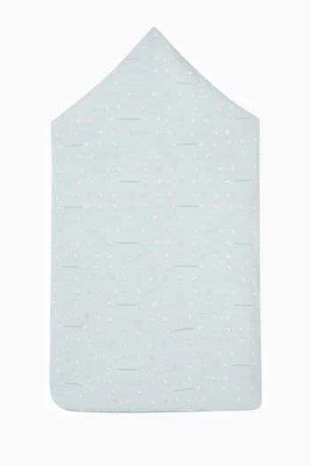 كيس نوم بشعار الماركة قطن