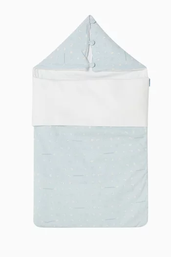 كيس نوم بشعار الماركة قطن