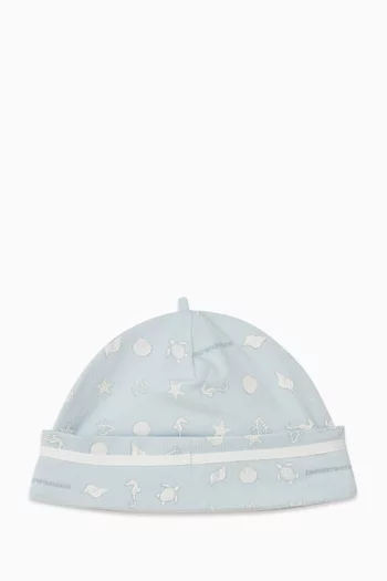 Sea Fantasy Beanie in Cotton