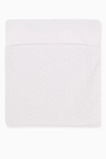 بطانية بنقشة نسر دقيقة