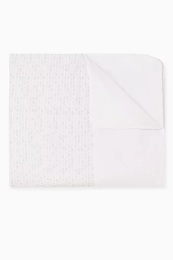 بطانية بنقشة نسر دقيقة