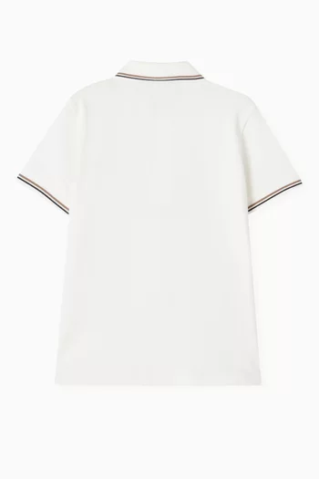 تي شيرت بولو بشعار الماركة