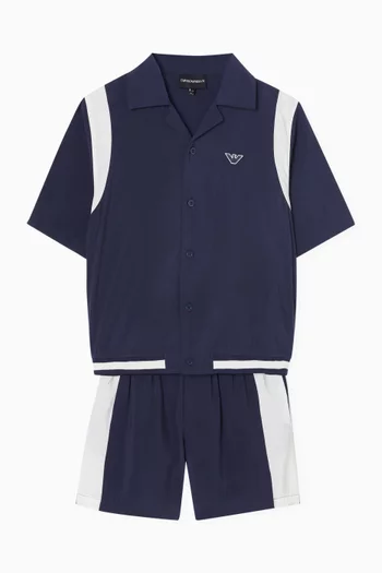 Shirt & Bermuda Shorts Set
