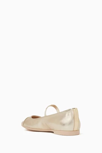 صندل باليرينا بشعار الماركة 