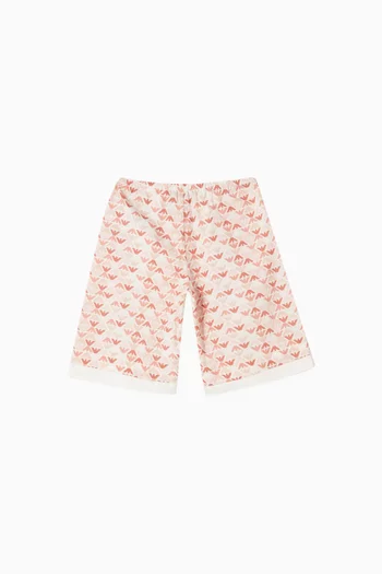 شورت بنقشة نسر