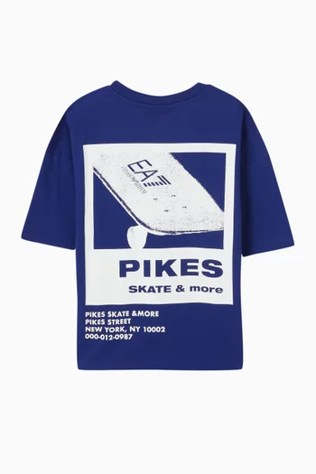 تي شيرت بشعار الماركة قطن