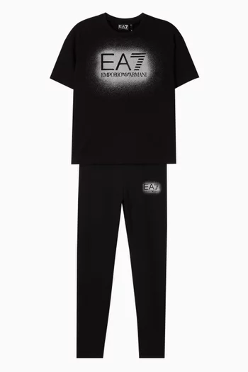EA7 Logo Leggings