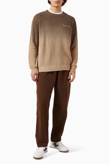 سترة بشعار الماركة نسيج قطن