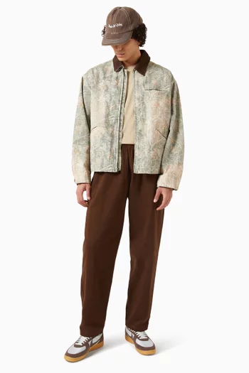 بنطال ليجر قطن تويل