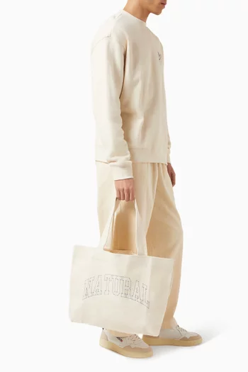 Outline Tote Bag in Canvas