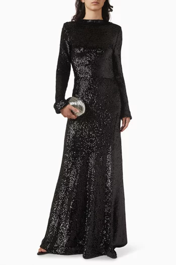 Beatrice Sequin-embellished Gown
