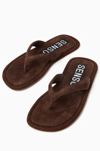 Illy Sandals in Suede