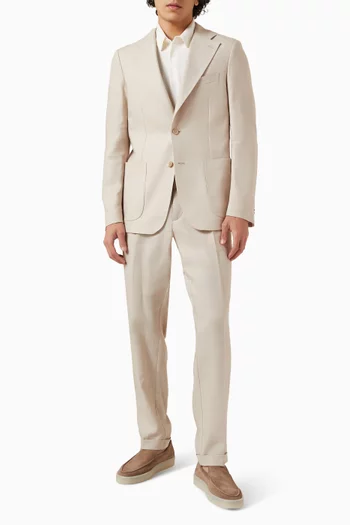 Slim-fit Blazer in Linen