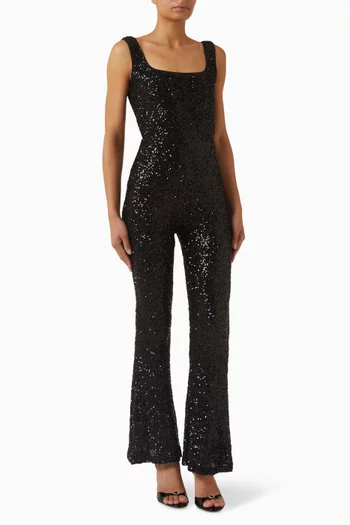 Sequin-embellished Jumpsuit