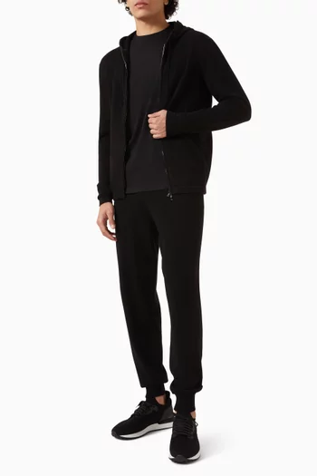 Crewneck T-shirt in Silk-cotton