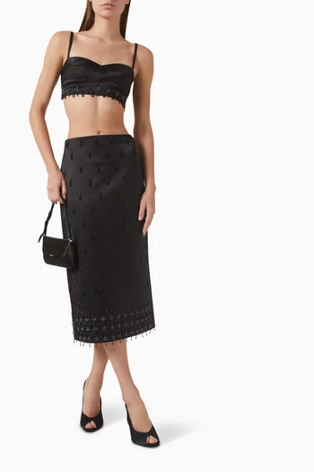 Mili Bead-fringe Top