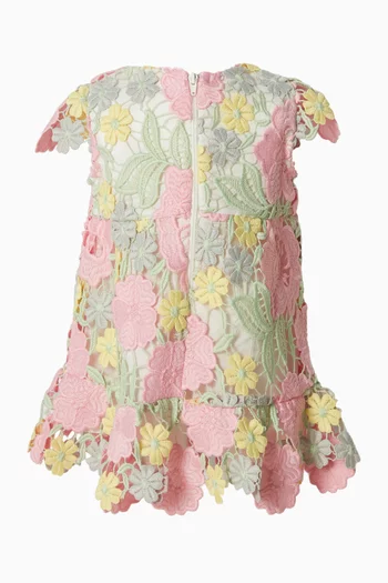 فستان إستيلا قصير ومطرز