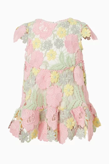 فستان إستيلا قصير ومطرز