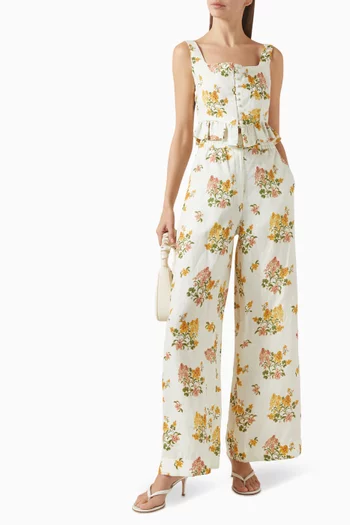 بلوزة إسلابون كورديليرا قصيرة كتان