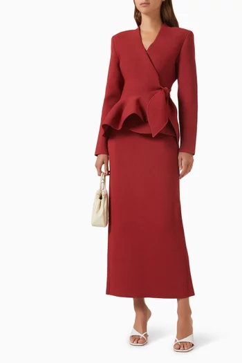 Pencil Skirt in Crepe-knit