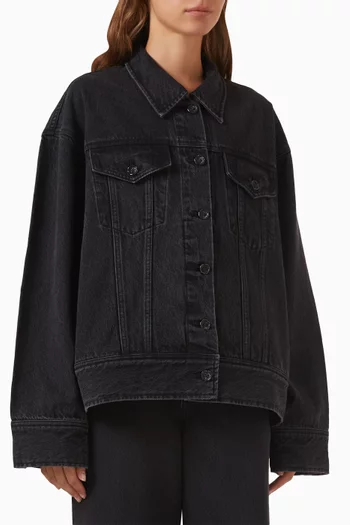 Oversized Jacket in Denim