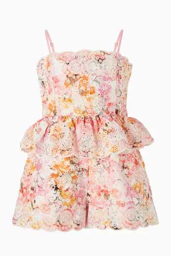 رومبر أليسيا مطرز قطن