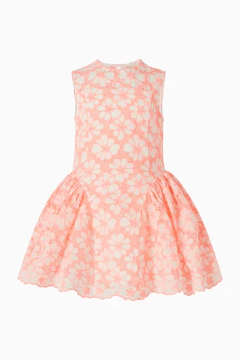 فستان هولي قصير ومطرز