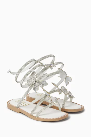 Madeleine Embellished Butterfly Sandals