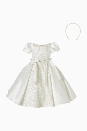 Puffy Dress & Headband