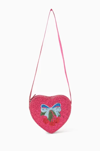 Sequin-embellished Shoulder Bag