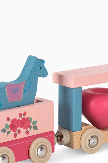 Unicorn Train in Wood