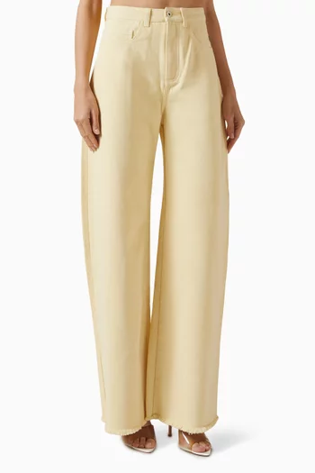 Drill Boyfriend Jeans in Denim