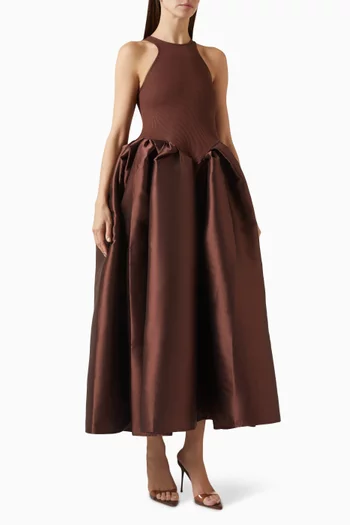 Princess Tank Dress in Satin