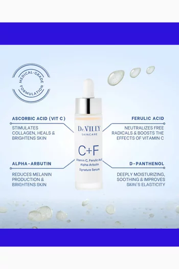 Vitamin C, Ferulic Acid & Alpha-Arbutin Signature Serum, 30ml