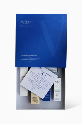 روتين للعناية بالبشرة بعد الحقن التجميلية