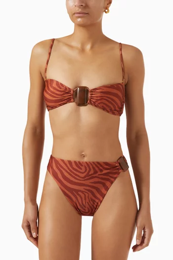 Misty Bandeau Bikini Top