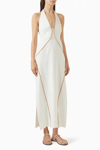 فستان إيفا متوسط الطول