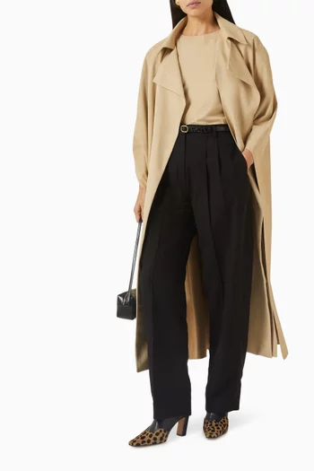 Rex Blouse in Microfiber Suede