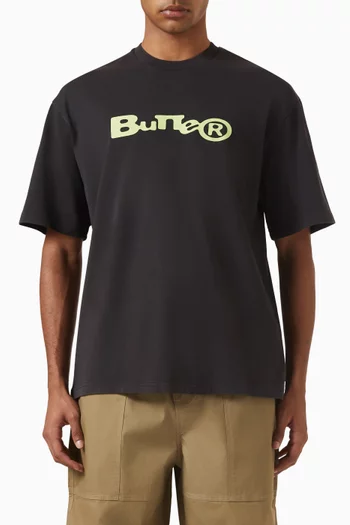 Registered-print T-shirt in Cotton