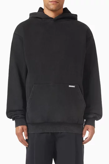 Basic Hoodie in Cotton-fleece