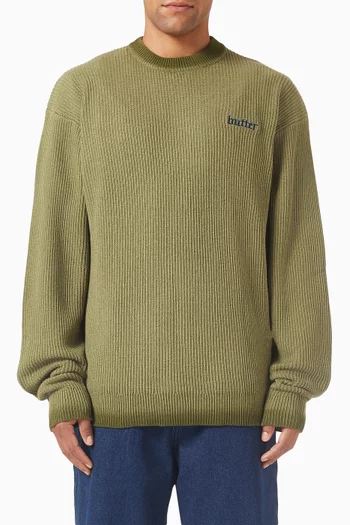 سترة بشعار الماركة منسوجة