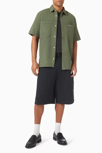 Overdye Shirt in Seersucker