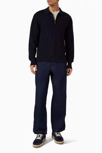 Bene Polo Sweater in Merino Wool