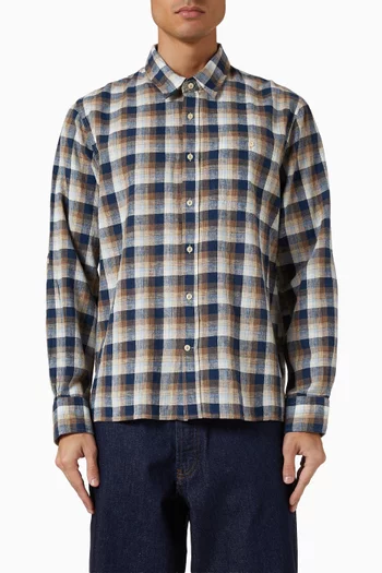 Younes Shirt in Cotton & Linen