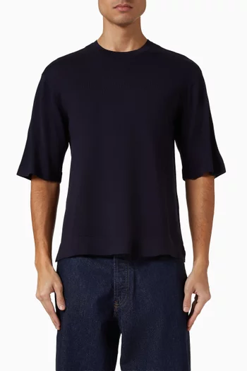 Boris T-shirt in Lyocell & Wool