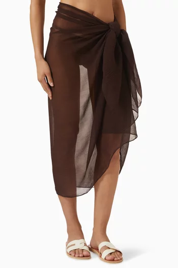 Santorini Sarong in LENZING™ Viscose