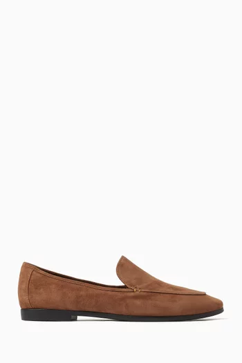 Allie Loafers in Suede Leather