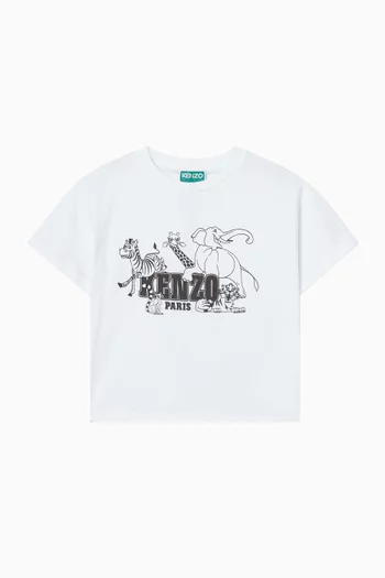 Logo-print T-shirt in Organic Cotton